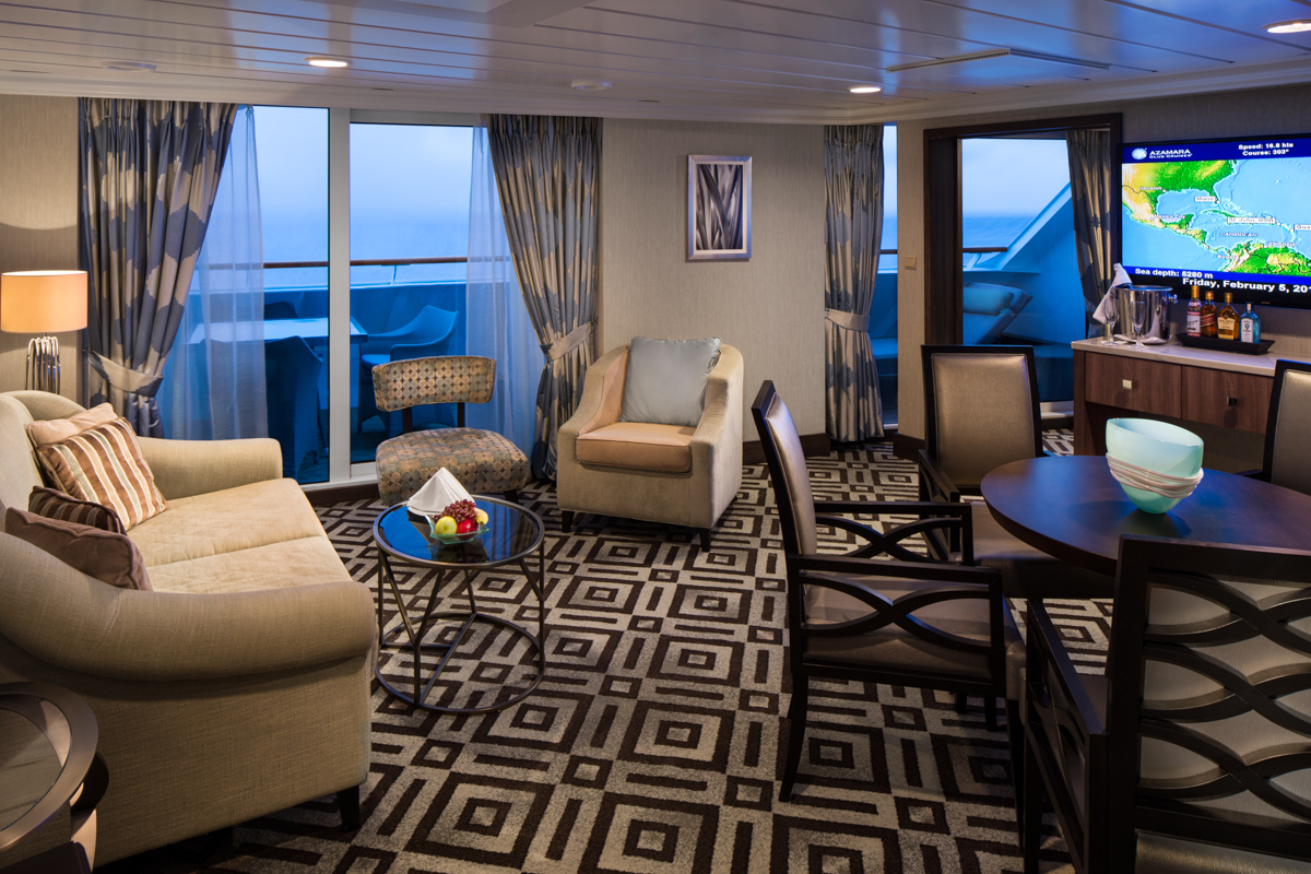 MyCruise Azamara Azamara-Quest Kahytter Suite CO2